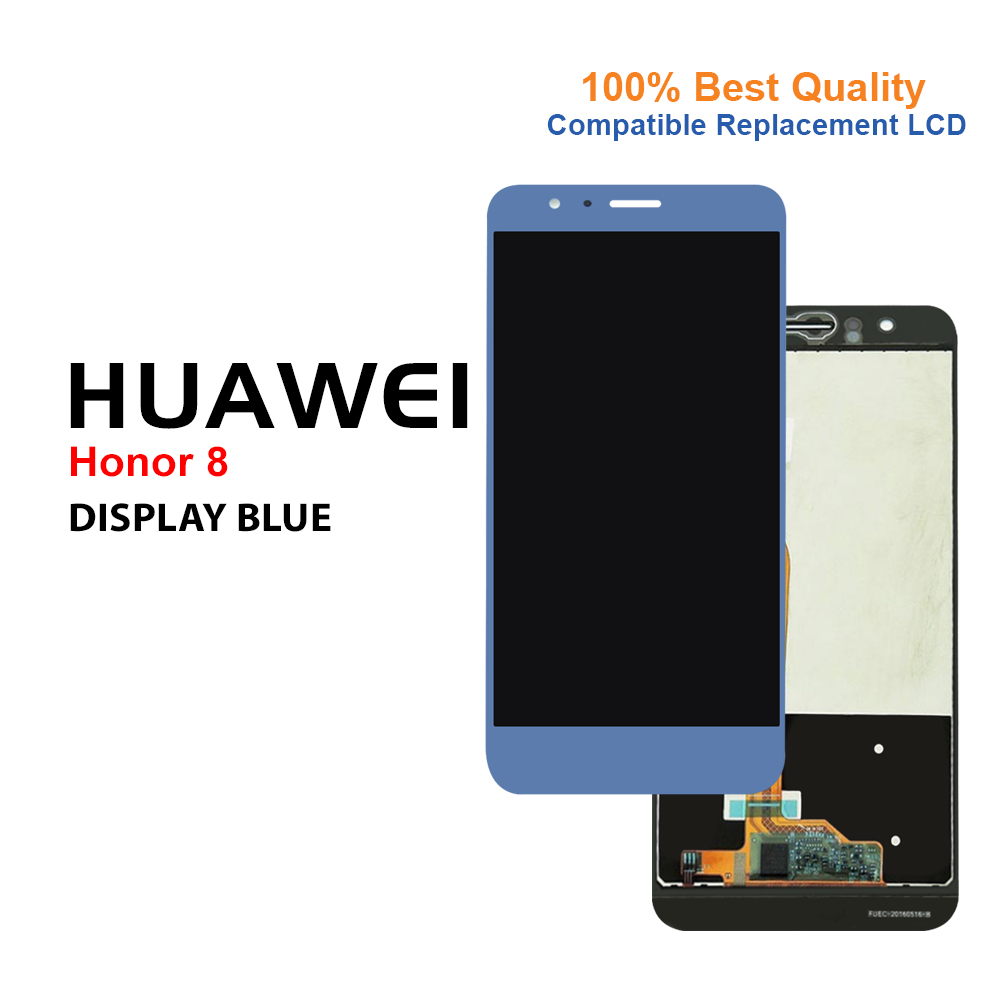 Compatible Replacement Complete LCD For Huawei Honor 8-Blue